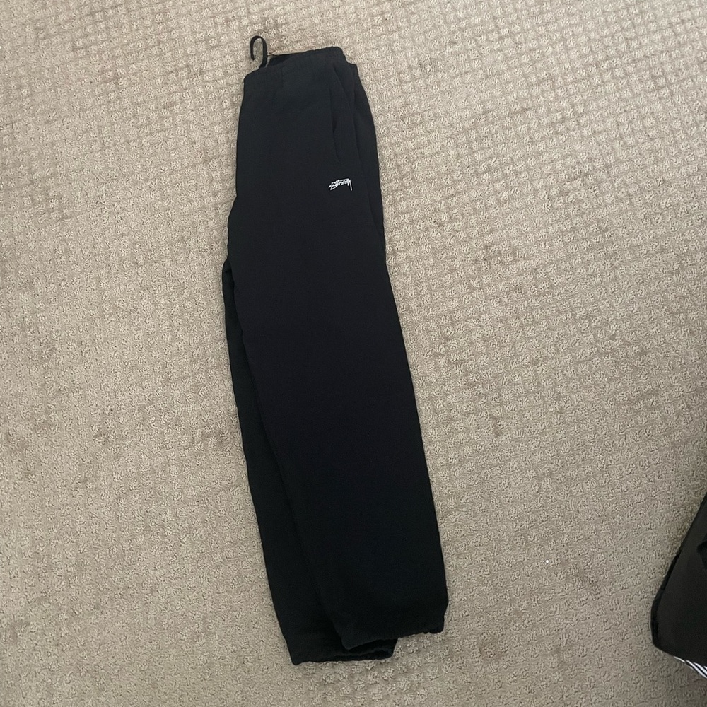 brand new stussy black sweatpants